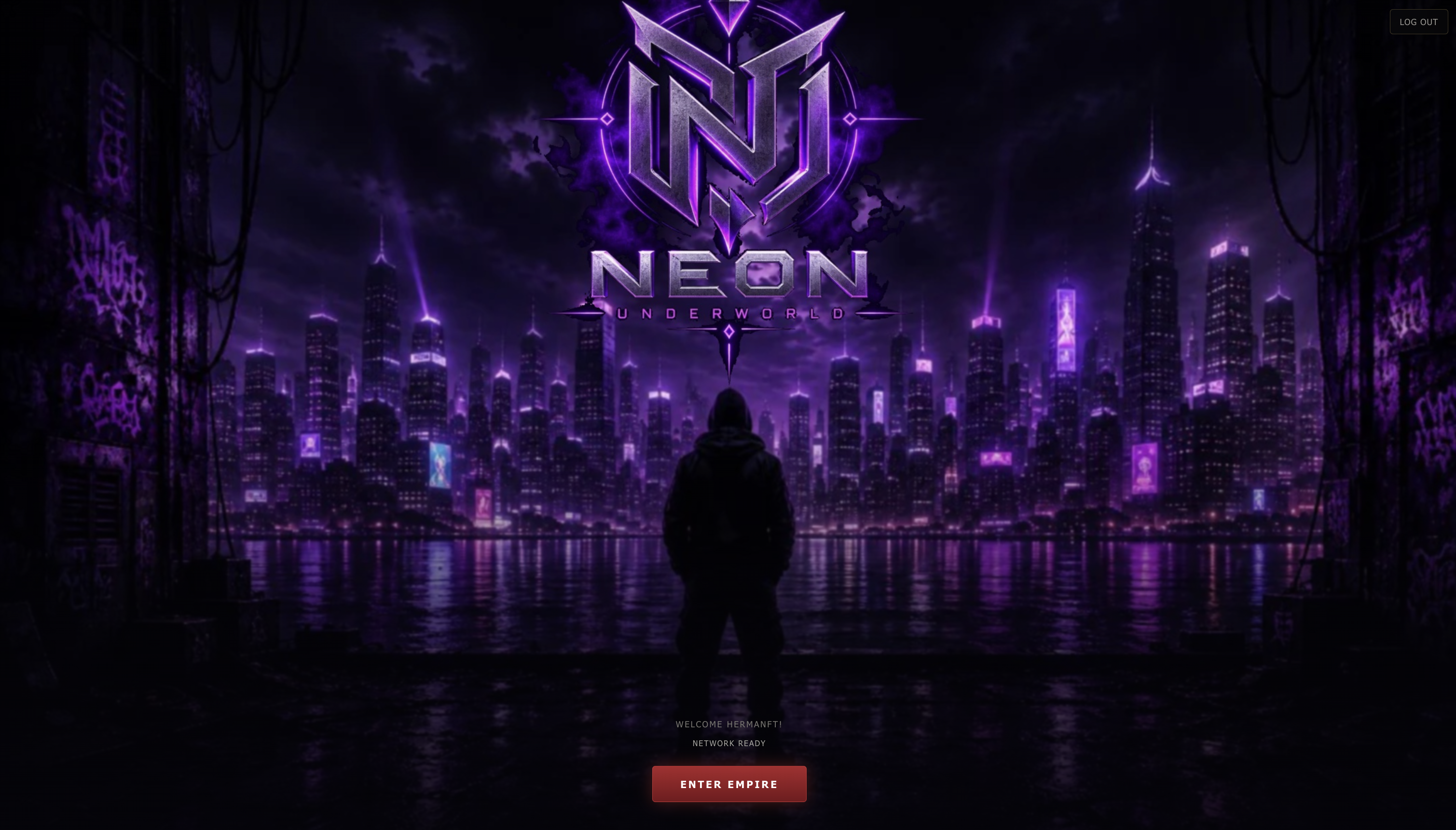 Neon Underworld website preview